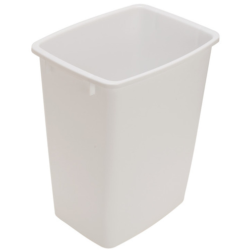 Replacement Waste Bin, for Kessebhmer Wire and Wood Framed Waste Pull-Out Units 52 qt 356 x 267 x 555 mm 22" 14" White, 52 qt bin White