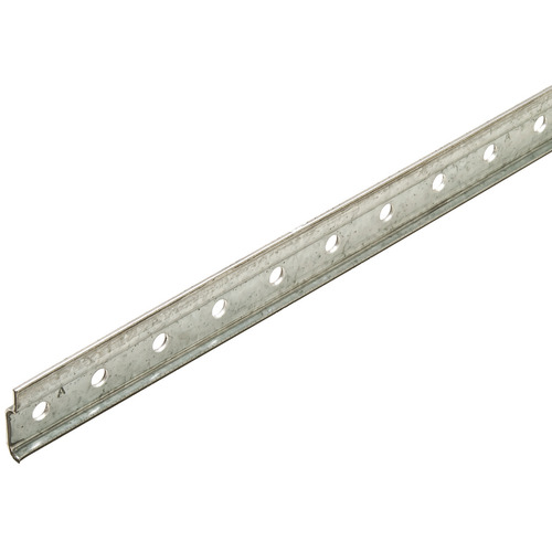 Wall Rail, Steel, 8' Length 93" For hanging cabinets and closets, 93" length - pack of 25