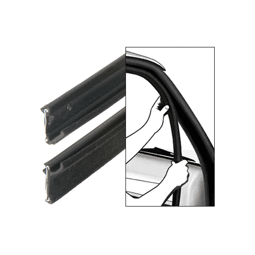 1973-1979 Ford Full Size Truck Inner and Outer Driver Side and Passenger Side Belt Weatherstrip- 4 PC Kit