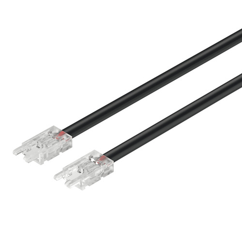 Interconnecting lead, Hafele Loox5 for LED strip light, multi-white, (5/16") 8 mm 500 mm 19 11/16" Clip width 10 mm, Length: 500 mm (19 11/16"), 3.5 A, 20 AWG