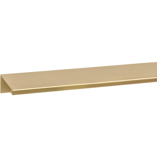 Handle, Aluminum 30 1/2" 775 x 41 mm Elite Collection, matt gold, (30.5") 775 mm Gold colored, matt