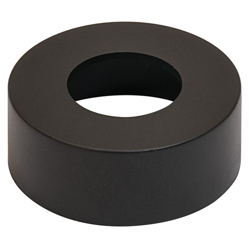 Round Surface Mount Trim Ring, for Hafele Loox and Hafele Loox5 LED drill hole diameter 35 mm round round, Black Black