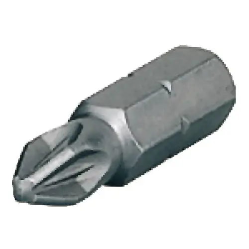 Standard Pozi Drive, with 1/4" Hexagonal Shaft 2" Size #1 Size #1, 2" - pack of 10