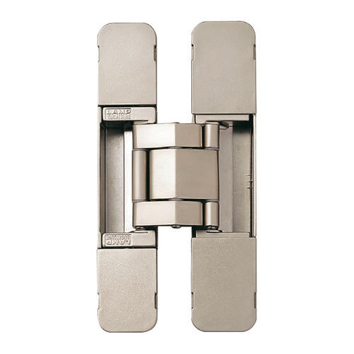 Concealed Hinge, 3-way Adjustment HES3D-W190DN-UL With wide throw With Wide Throw, Dull Nickel Nickel colored, matt