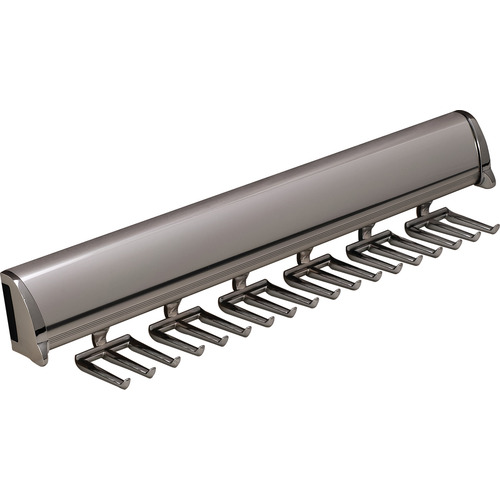 Tie Rack, TAG Synergy Elite Collection, 18 Hook, 13 7/8" With full extension slide, Polished chrome Polished chrome