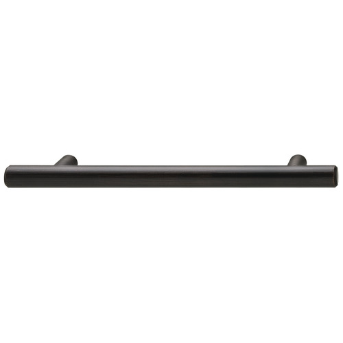 Bar Handle, Steel 4" 4" 102 142 x 35 mm M4 Cosmopolitan Collection, Oil-rubbed bronze, 4" CTC, M4 thread oil rubbed bronze