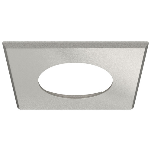 Recess Mounted Housing Trim Ring, for Loox LED 2025/2026 square square, silver colored Silver colored