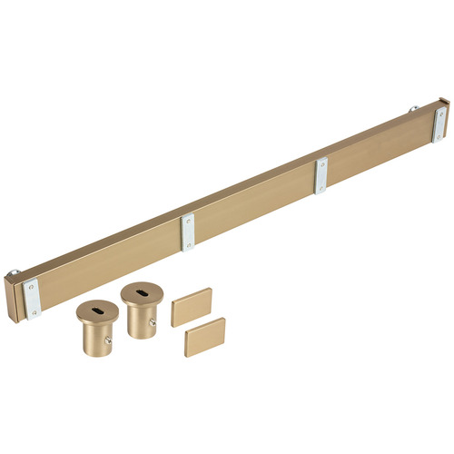 Vertical Mounts, TAG Symphony Wall Mount System 19/32" Height: 1082 mm (42 5/8"), matt gold Matt gold Pair