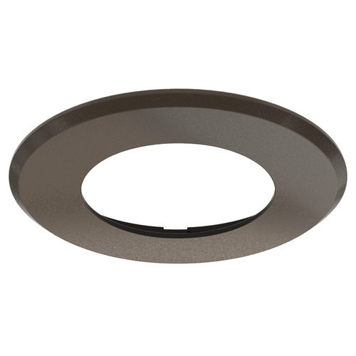 Recess Mounted Housing Trim Ring, for Loox LED 2025/2026 round round, Brown Brown