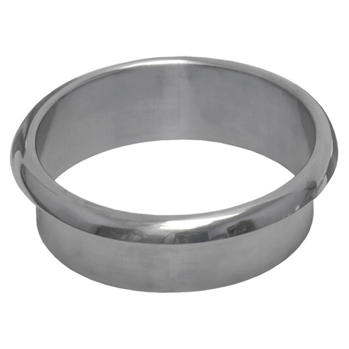 Grommet, Round Trash Ring 2" 6" For workplace organization, 2" deep; 6" diameter satin-finish