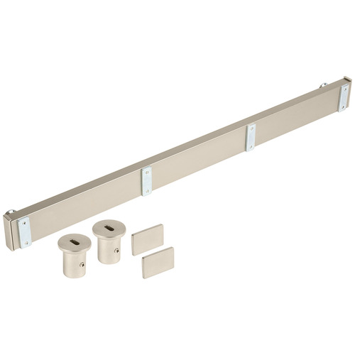 Vertical Mounts, TAG Symphony Wall Mount System 19/32" Height: 1082 mm (42 5/8"), matt nickel Matt nickel Pair