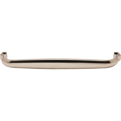 Handle, Zinc 4" 8" 203 224 x 36 mm M4 Paragon Collection, Polished nickel, 8" CTC Nickel plated, polished