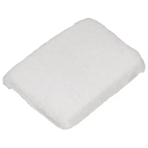 Stain Pad, 4" x 5" x 3/4" Foam Pad with Terry Cloth, 25 pcs/roll