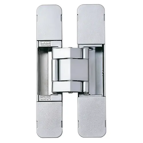 Concealed Hinge, 3-way Adjustment HES3D-120DC Dull chrome Chrome colored, matt