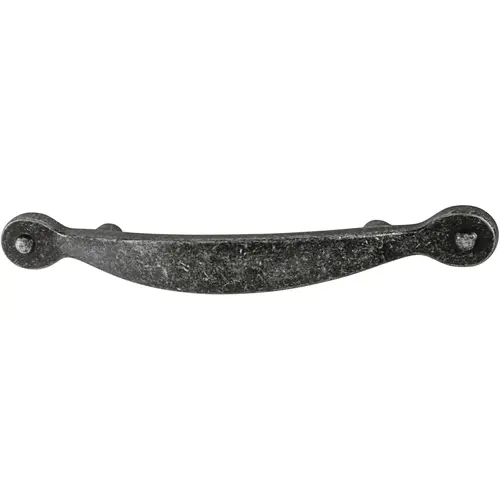 Handle, Zinc Amerock Inspirations Collection, dark wrought iron Iron colored