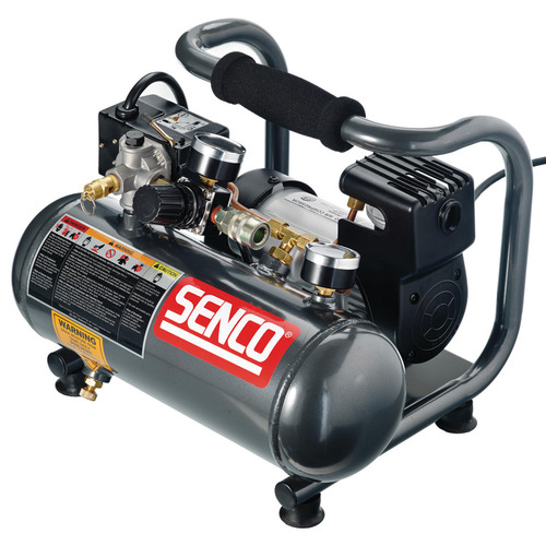 Hand Carry Air Compressor, .5 HP, 1 Gal. Finish & Trim Senco, PC1010