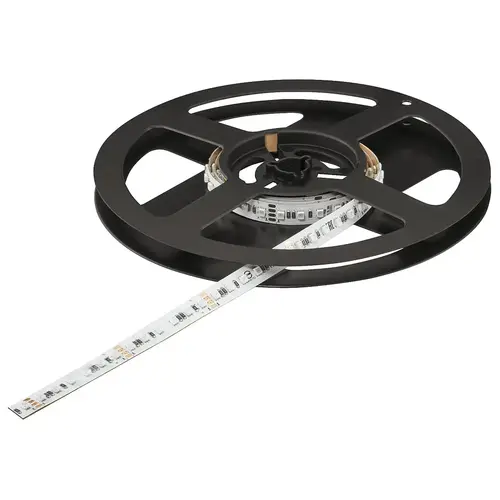 Flexible Strip Light, Hafele Loox5 LED 2080, 12 V, RGB, (3/8") 10 mm 120 LEDs/m, 9.6 W/m, Length: (196 7/8") 5 m White