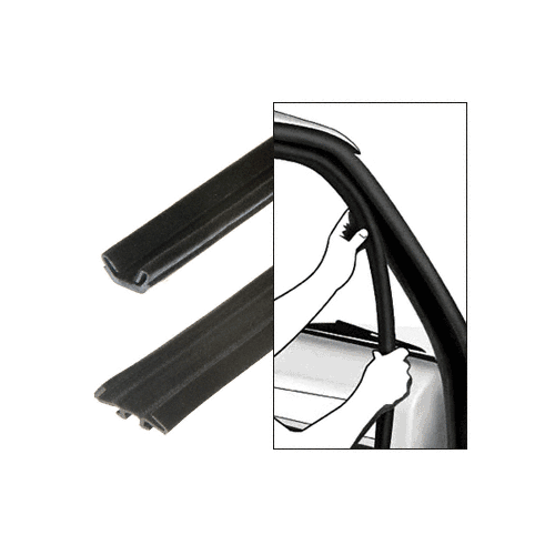 1980-90, 1980-92, and 1983-89 Caprice, Impala, Buick Electra, LaSabre, Olds. Custom Cruiser, Cadillac DeVill, Brougham and Pontaic Parisienne Driver Side and Passenger Side Door Seal Weatherstrip