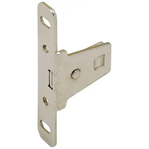 Front Fixing Bracket, for Metal Box Drawer System Screw-Mounted Nickel