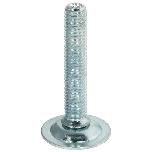 Base Leveler, M10, Swiveling 4 3/4" Steel, 120 mm (4 3/4") Zinc-plated