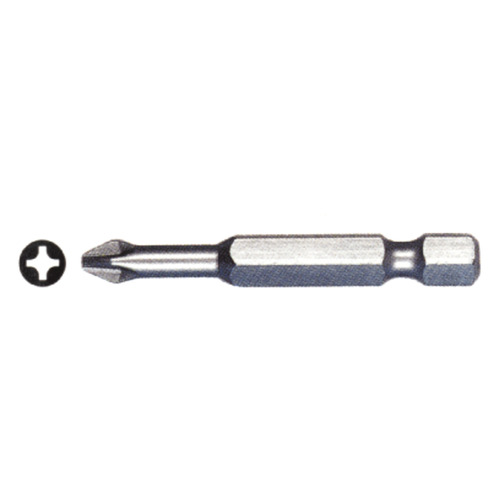 Standard Phillips Drive, with 1/4" Hexagonal Shaft 2" Size #2 2" length, #2