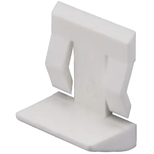 Shelf Support, with Spring Clip, diameter 5 mm Steel, load-bearing capacity 80 kg (in compliance with DIN EN 1727:1998-06), with lip, White White