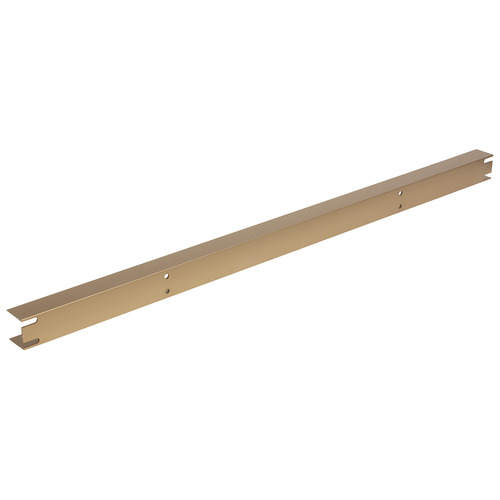 Filler Strip, For TAG Illuminated Glass Shelf 36" Matt gold; 36" width Matt gold