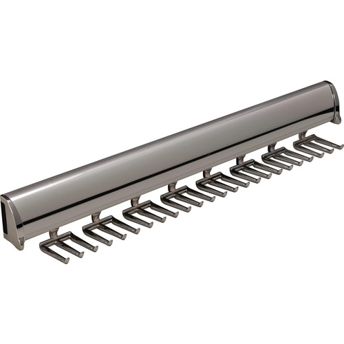 Tie Rack, TAG Synergy Elite Collection, 24 Hook, 17 15/16" With full extension slide, Polished chrome Polished chrome