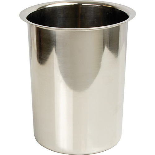 Storage Container, Round 2 qt size pot mirror finish, 2 qt pot Mirror