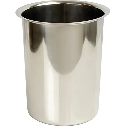 Storage Container, Round 2 qt size pot mirror finish, 2 qt pot Mirror