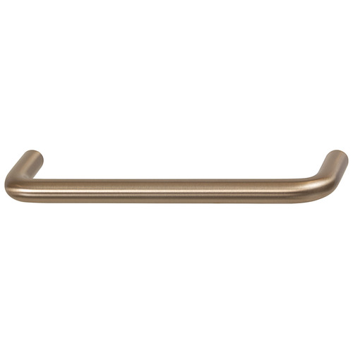 Handle, Steel or Brass 4" 102 110 x 30 mm 8/32 Essentials Collection, matt gold, 4" mm CTC Gold colored, matt