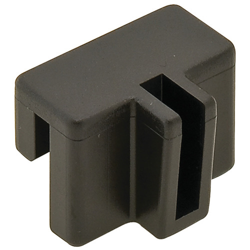 Rail Clip, for Hanging File System Plastic, black Black