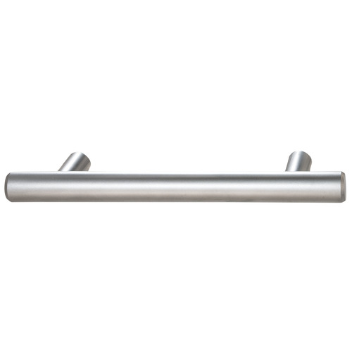 Bar Handle, Steel 3 1/2" 3 1/2" 89 129 x 35 mm M4 Cosmopolitan Collection, Matt chrome, 3 1/2" CTC, M4 screw thread Chrome plated, matt