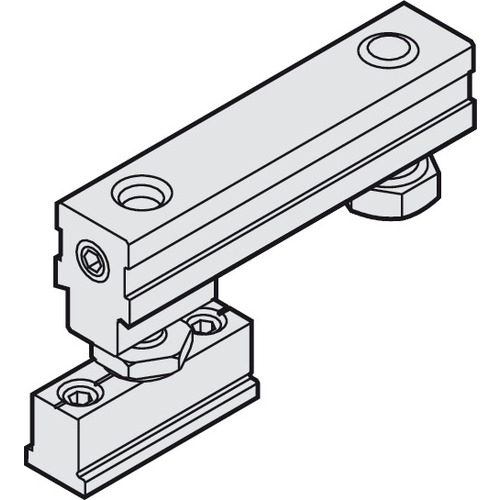 Pivot bearing, bottom for Hawa Aperto 60/H/GL, For guide track