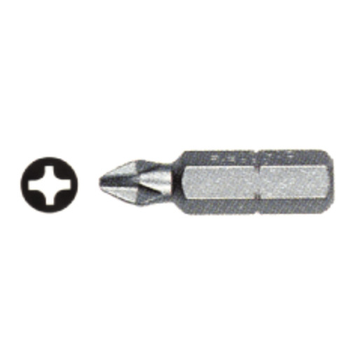 Standard Phillips Drive, with 1/4" Hexagonal Shaft 1" Size #1 1" length, #1 - pack of 10