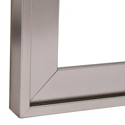 Aluminum Door Frame Profile, Cut-To-Size Quick door aluminum frame doors, Stainless steel look