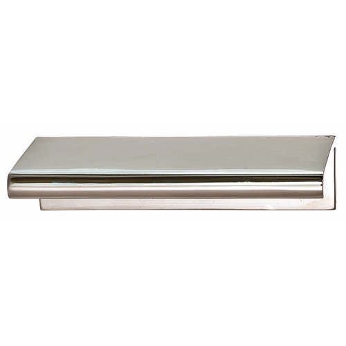 Handle, Aluminum 3" 2" 2" 51 3" 76 x 40 mm Tab Collection, Brass, polished chrome, (2") mm 51 CTC Chrome plated, polished