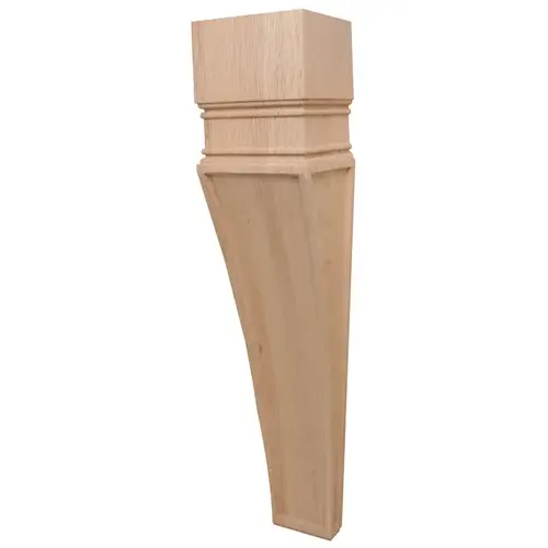 Corbel, 24" x 5 1/4" x 4 1/2" (H x W x D) Oak Oak Arcadian Collection, Oak