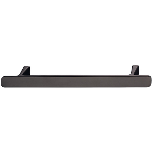 Handle, Zinc 128 180 x 25 mm Hafele Design model H2115, 128 mm CTC Black, Nickel plated, brushed