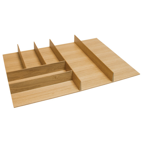 Small Cutlery Tray, Fineline 24" 21 9/16" White oak, 548 mm width