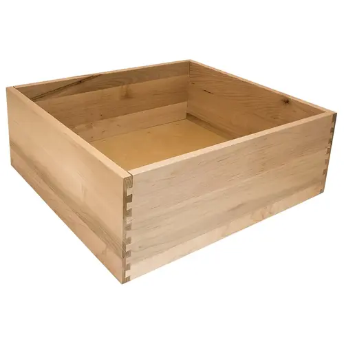 Rollout Tray, Maple 609.6 mm For 24" cabinet width; 7 3/4" tray height; Frameless Plastic coated white aluminium, RAL 9006