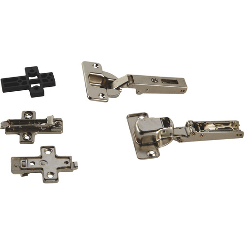 40 mm (1 5/8") Hinge Kit, for Accuride 1332/1432 Pivot Pocket Door 7/16" overlay for doors up to 3/4"