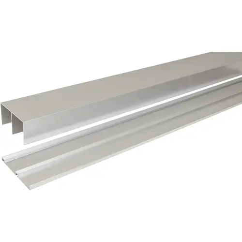 Track Set, for S 80 Sliding Door 6' 6/34" Matt anodized aluminum, (2 m) 6' 6 3/4" length