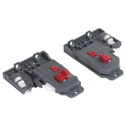 Front Locking Clips, for Hafele Matrix UM A35 2D version Gray Pair