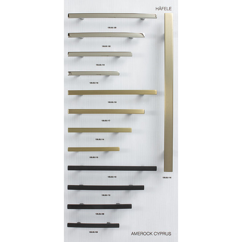 Decorative Hardware Display Board, White #184 (Amerock with Keku) #184 (Amerock with Keku) White