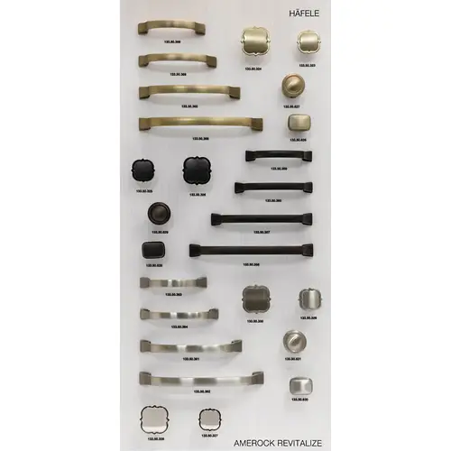 Decorative Hardware Display Board, White #120 (Amerock with Keku) #120 (Amerock with Keku) White