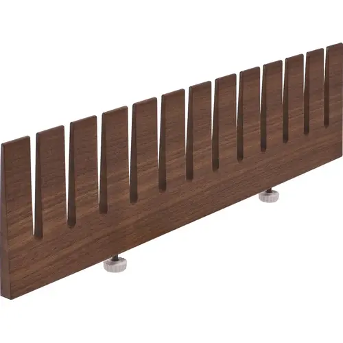 Plate Rack, for Fineline Base Plate Walnut