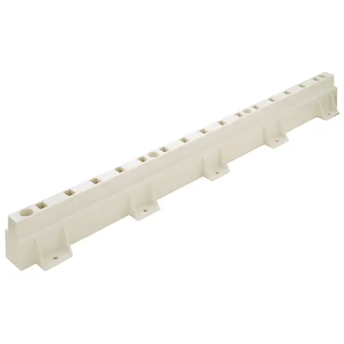 QuickTray Supports, Large Hinge Application, 2" Thickness, with 0 mm Standoff White