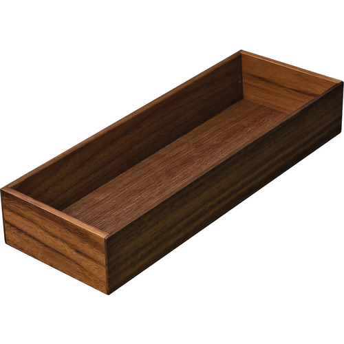 Cutlery Box 1, Fineline Move, 105.5 x 300 x 49 mm Walnut