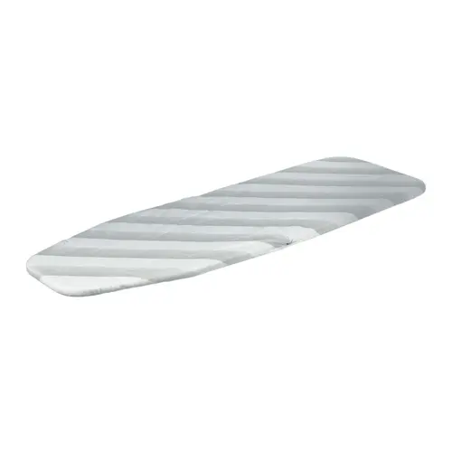 Hafele Ironfix Heat-Resistant Cover, For Sleeve Board 568.61.700 Dimensions 1005 x 350 x 2 mm, Narrow stripes White/Gray striped